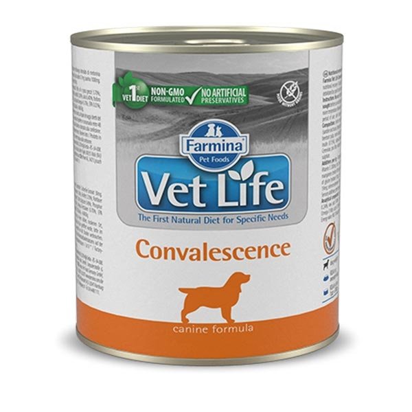 Vet Life Prescription Diet Convalescence Canned Dog Food 300g x 6
