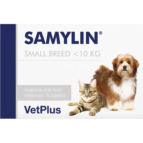 VetPlus SAMYLIN Small Breed <10kg Dogs and Cats 30 Pcs