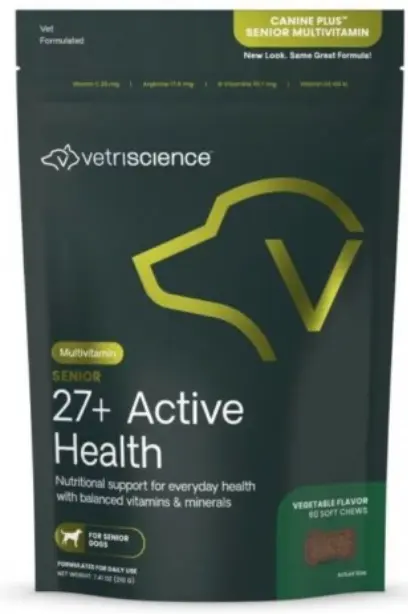 VetriScience Multivitamin Canine犬隻多種維生素咀嚼肉粒30粒