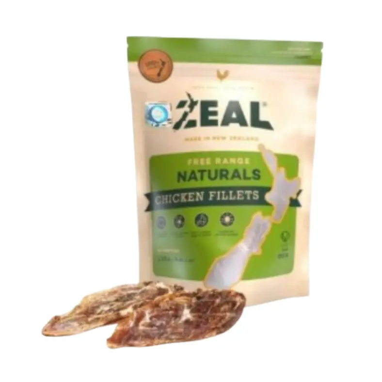 Zeal Free Range Naturals 100% Chicken Fillets 125g (Made in New Zealand)
