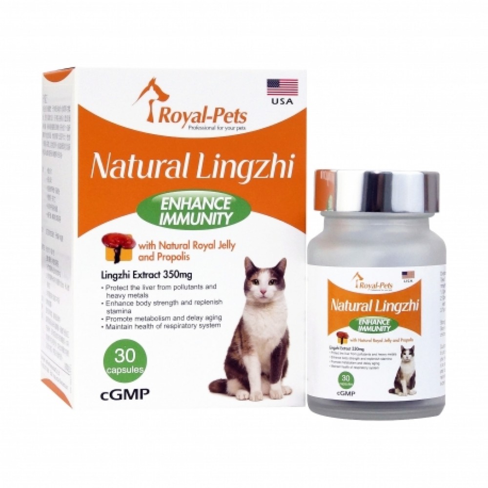 Royal-Pets Natural Lingzhi For Cat - 30 Pcs