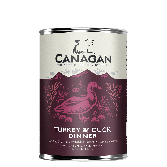 CANAGAN Turkey & Duck Recipe Canned Dog Food 400G