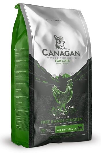 Canagan  無穀物走地雞配方(貓用)4kg