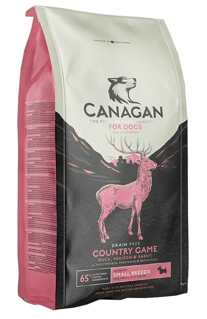 Canagan Country Game For Dogs (Small Breed) 無穀物田園野味配方(小型犬用)2kg