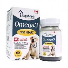 Royal-Pets Pure Omega 3 Heat Supplement For Dogs 60 Softgels