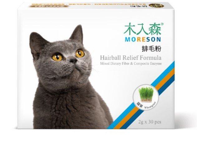 木入森 貓咪排毛粉 貓草風味 30包/盒