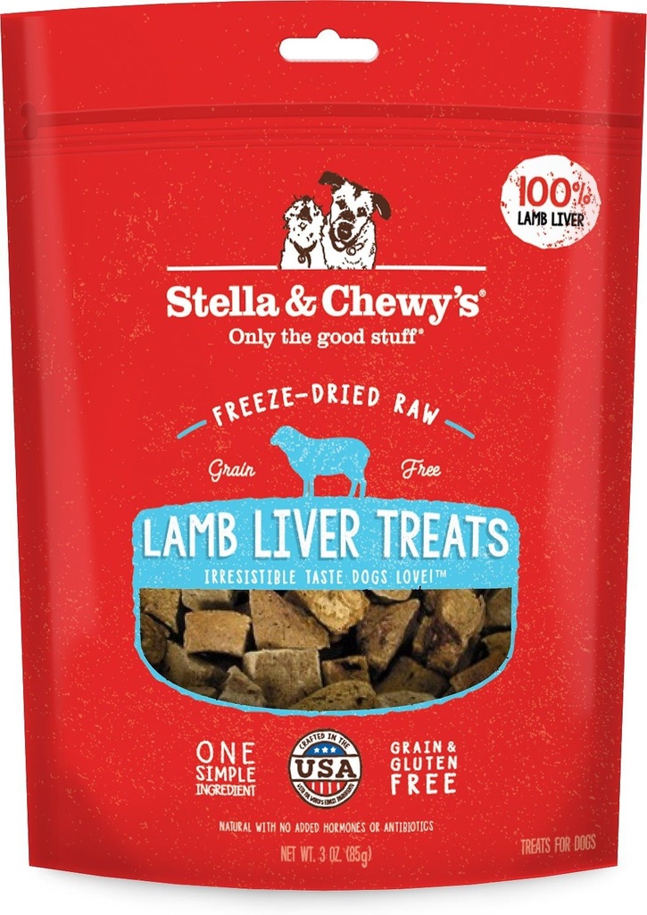 Stella & Chewy's Lamb Liver 3oz