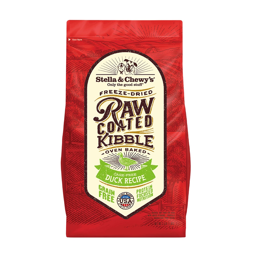 Stella & Chewy's 低溫烘焙狗乾糧 (放養鴨配方) 3.5lbs