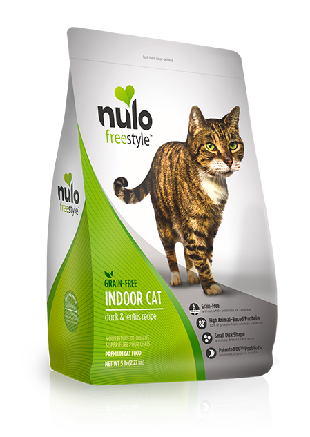 Nulo FreeStyle High-Protein Duck & Lentils for Indoor Adult Dry Cat Food 5lbs