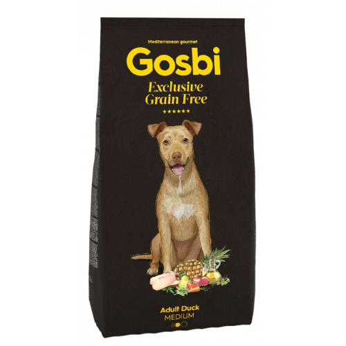 Gobis Exclusive Grain Free Medium Adult Duck Recipe 3kg