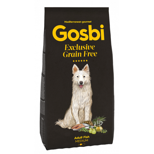 Gobis Exclusive Grain Free Medium Adult Fish Recipe 12kg