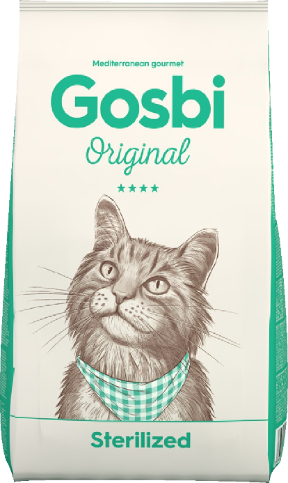 Gosbi 成貓絕育及體重控制護理蔬果配方7kg