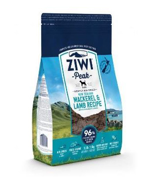 Ziwi Peak - 風乾鯖魚及羊肉狗糧(Mackerel & Lamb) 1kg
