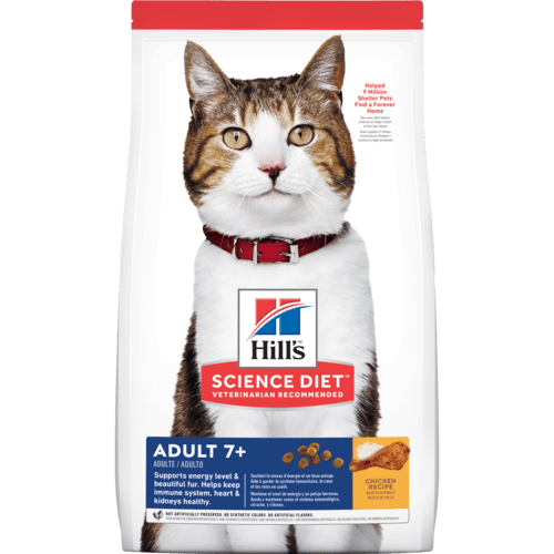 Hill's Cat Adult 7+ 高齡貓活力長壽配方 7+ 貓糧 10kg #10311HG