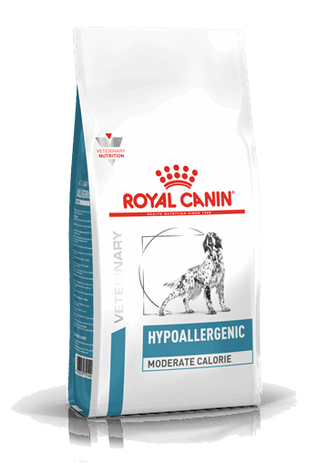 Royal Canin Prescription Diet HYPOALLERGENIC (MODERATE CALORIE) Dry Dog Food 7kg
