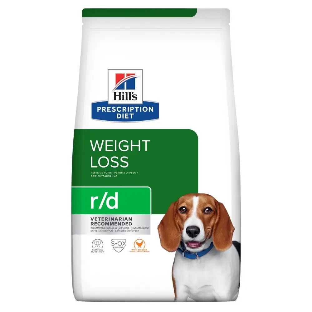 Hill's Prescription Diet Dog r/d Weight Reduction Dry Dog Food 8.5lbs