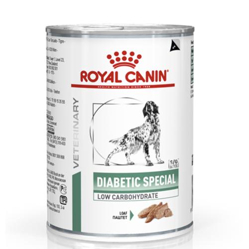Royal Canin Prescription Diet DIABETIC SPECIAL (LOW CARBOHYDRATE) Canned Dog Food 410g x 12
