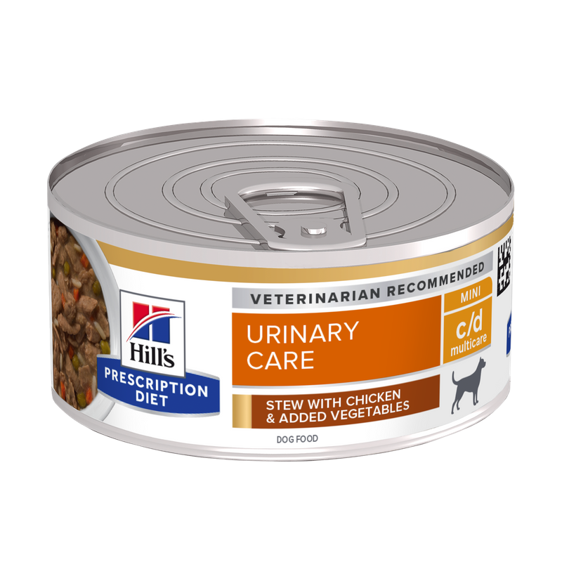 Hill's Prescription Diet c/d Urinary Care希爾思 c/d 泌尿道 (雞肉燉蔬菜) 處方狗罐頭 狗糧 5.5oz x 24