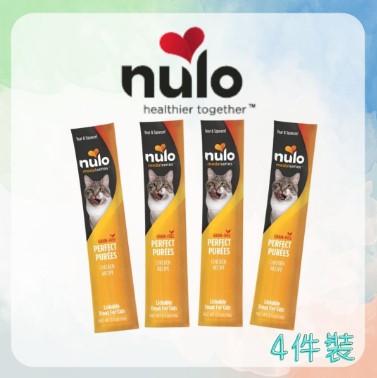 Nulo - Nulo FreeStyle Grain-Free Medalseries Perfect Purees (Chicken Flavor) For Cats 14g x4