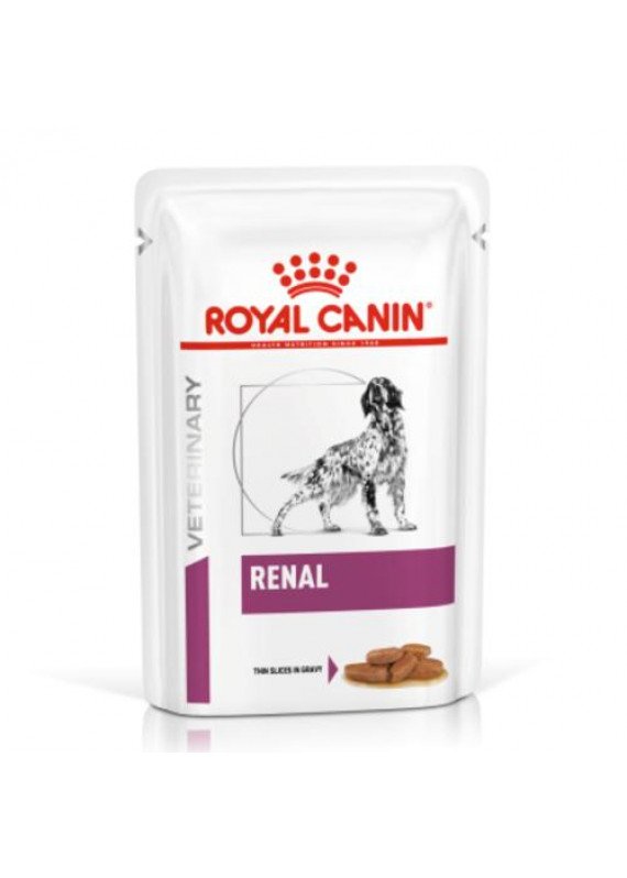 Royal Canin Prescription Diet RENAL Pouch Dog Food 100g x 12