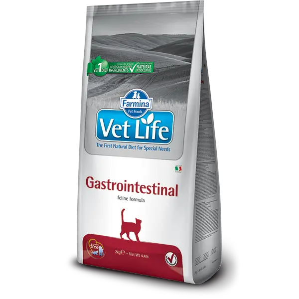 Vet Life Prescription Diet GASTROINTESTINAL Dry Cat Food 400g 