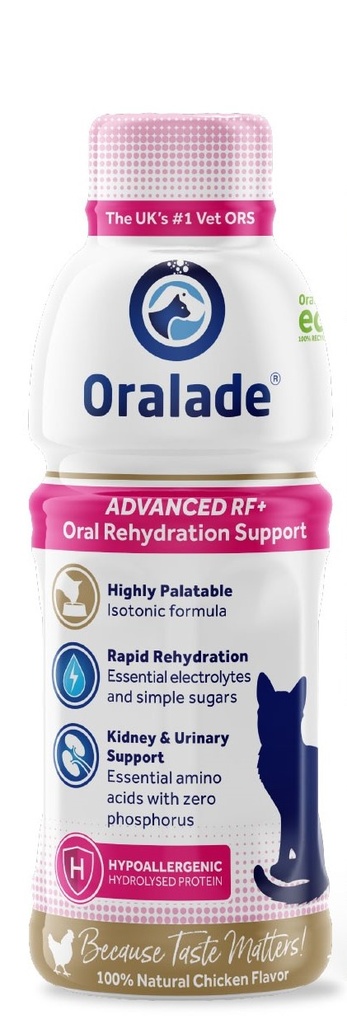 Oralade Cat ADVANCED RF+ Oral Rehydration Support 330ml