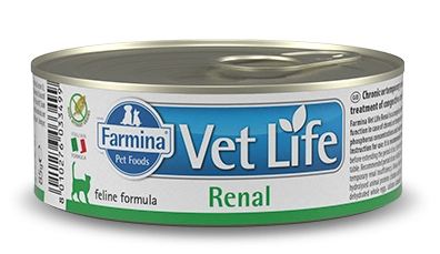 Vet Life Prescription Diet Renal Canned Cat Food 85g x 12 