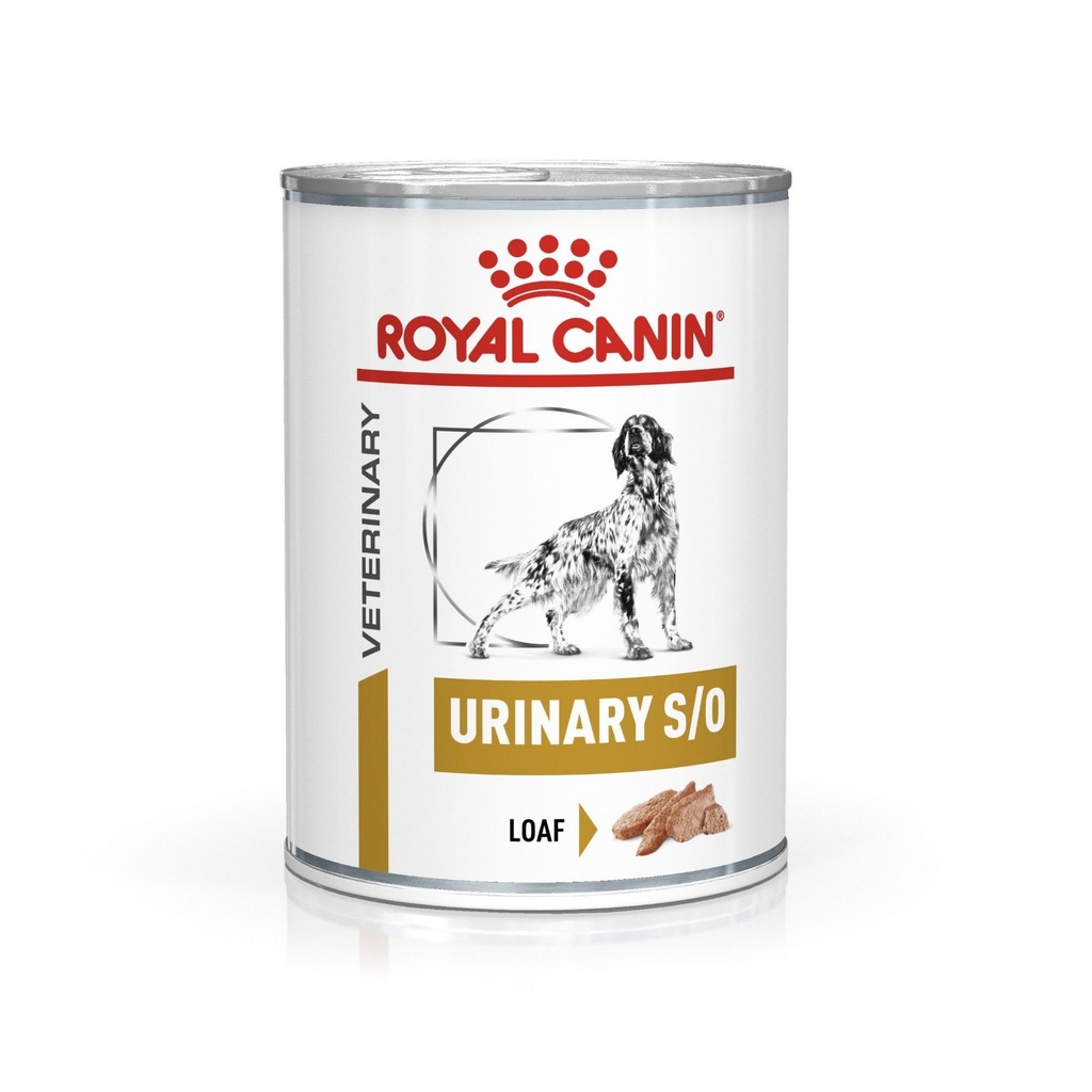 Royal Canin URINARY S/O (in Loaf) 泌尿道(肉塊) 處方狗罐頭 狗糧 410g*12罐