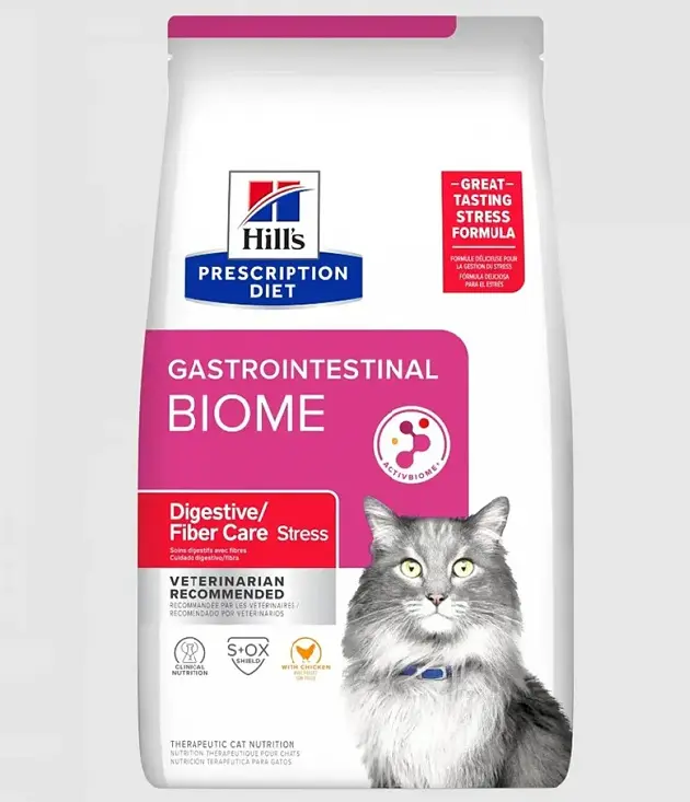 Hill's Prescription Diet GI Biome  Care Dry Cat Food 4lbs