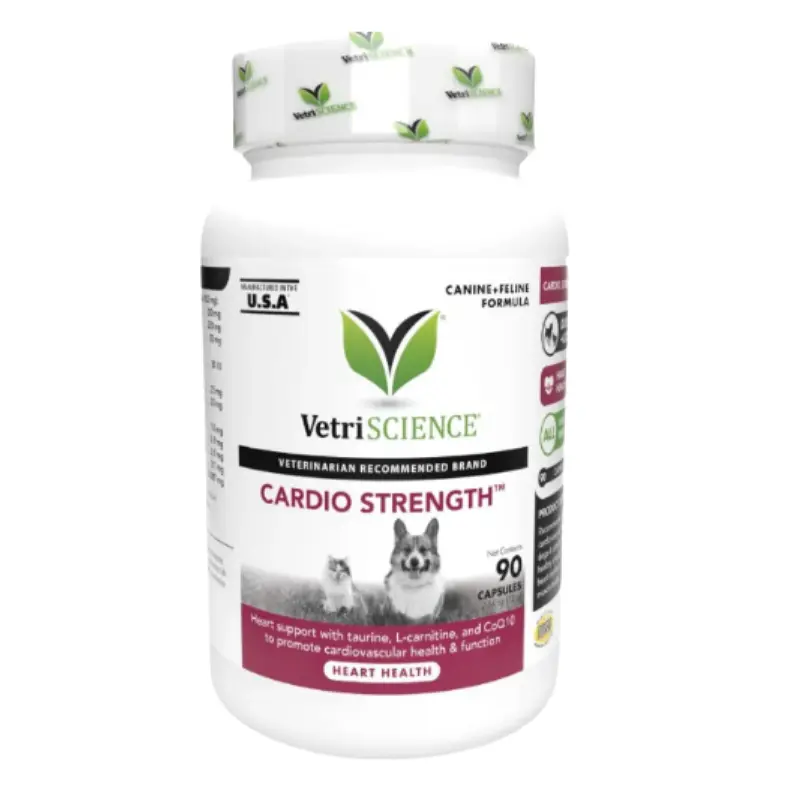 VetriScience Cardio Strength貓犬心臟支援補充膠囊90粒