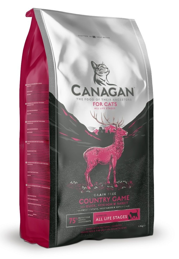 Canagan 無穀物田園野味配方(貓用)1.5kg