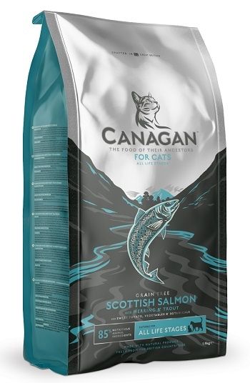 Canagan  無穀物蘇格蘭三文魚配方(貓用)4kg