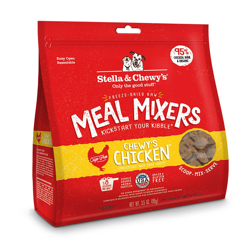 Stella & Chewy's 狗乾糧伴侶 Chicken Meal Mixers籠外鳳凰(雞肉配方)8oz