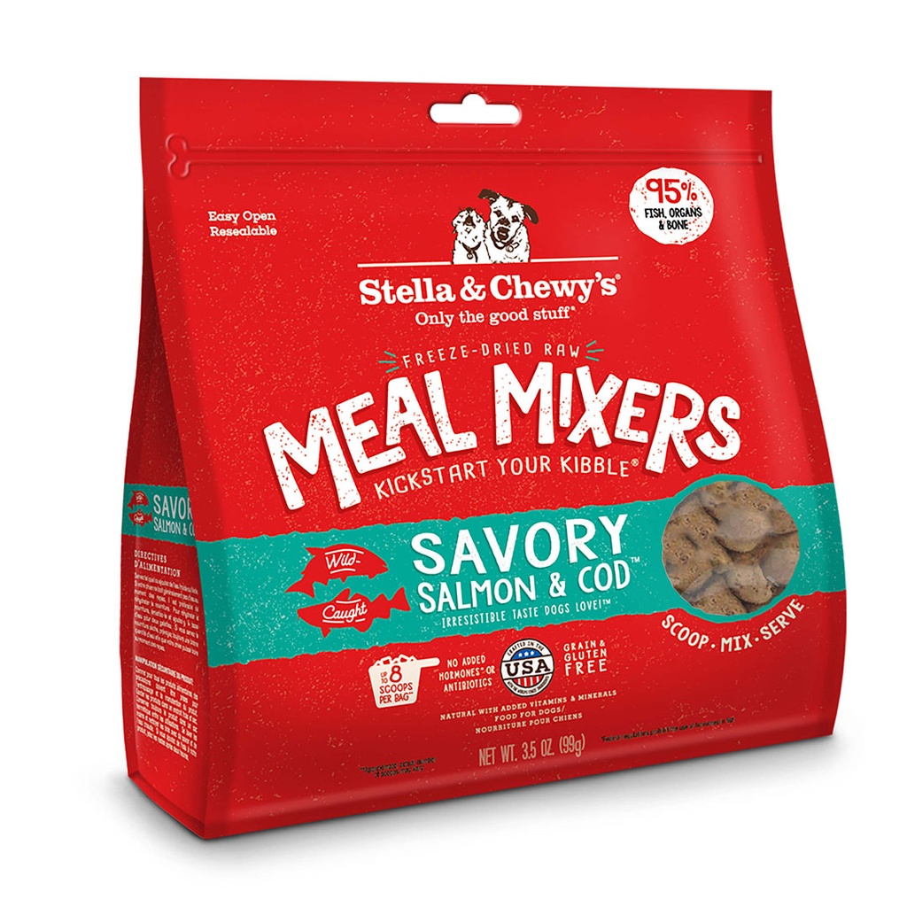 Stella & Chewy's 狗乾糧伴侶 Salmon & Cod Meal Mixers海洋伴侶(三文魚鱈魚配方)18oz