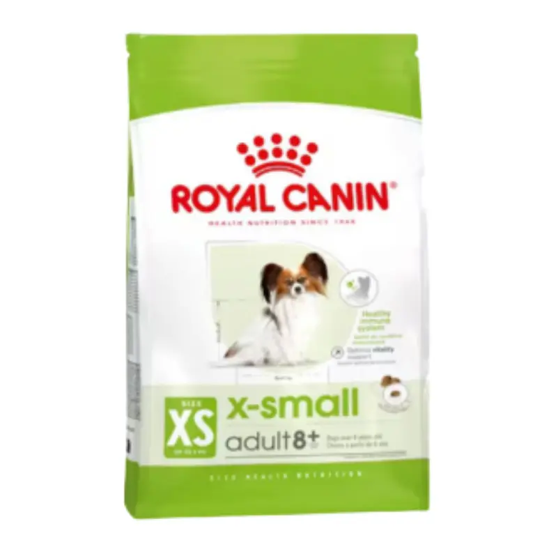 Royal Canin X-Small Adult 8+ (weight up to 4 kg) Dry Dog Food 1.5kg
