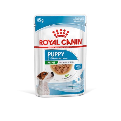 Royal Canin Dog Puppy Mini (Gravy)小型幼犬肉湯包85g*12包