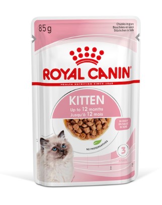 Royal Canin 幼貓營養主食濕糧（肉汁）85克x12