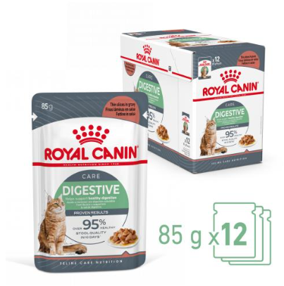 Royal Canin Cat Digestive 腸胃敏感加護肉貓貓湯包85g*12包