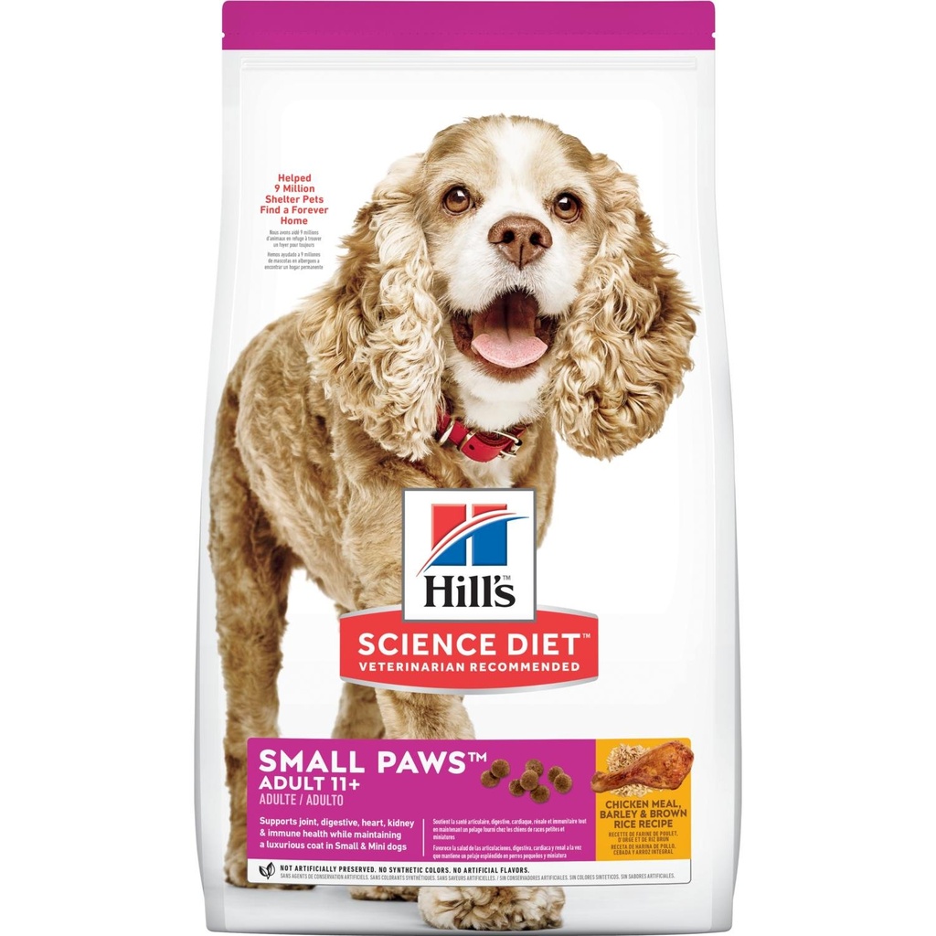 Hill's Dog Adult 11+ Small Paws 4.5lb