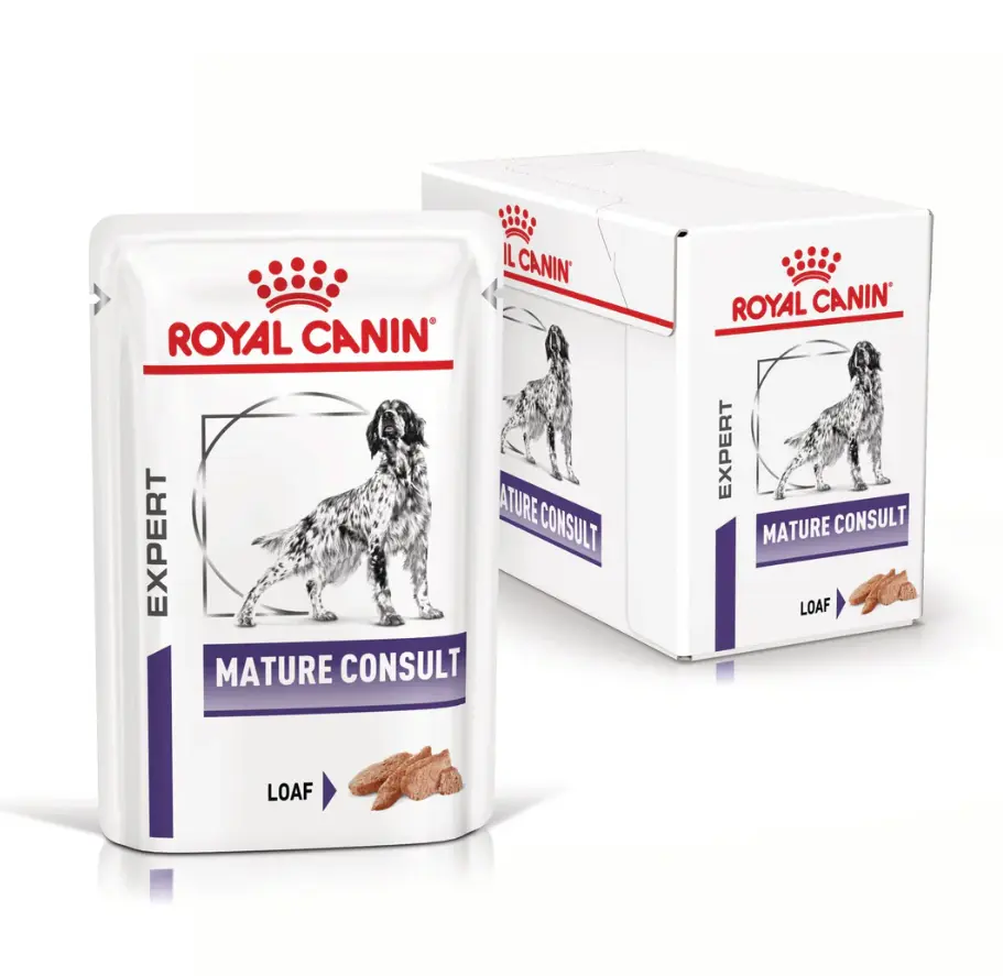 Royal Canin VHN MATURE CONSULT Dog Pouch Dog Food 85g x12