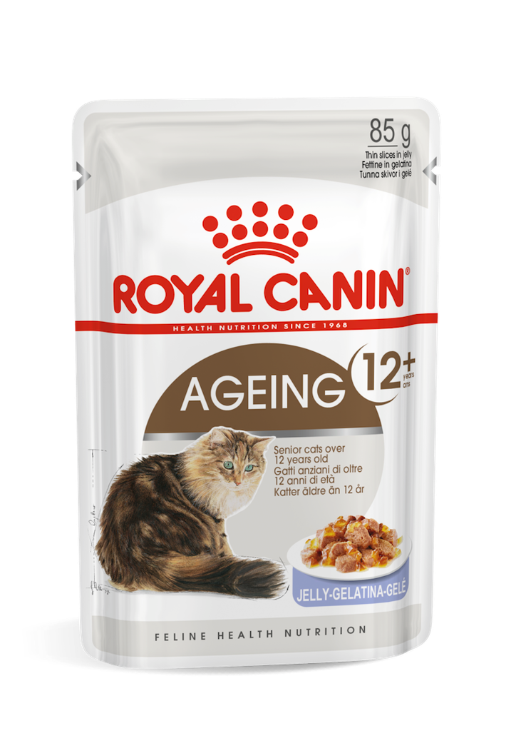 Royal Canin Cat Ageing 12+ years Pouch for Cat Gravy 85gX12