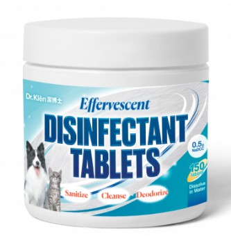 Dr. Klen - NaDCC Approved Effervescent Disinfectant Tablets (150 tabs)