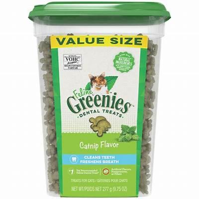 Greenies 貓貓潔齒餅 (貓薄荷味) 277g︱寵物食品 