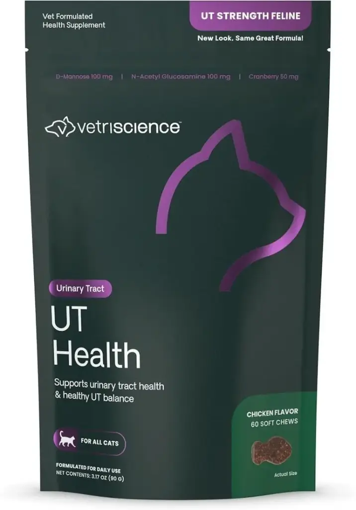 VetriScience - UT Strength 貓用 尿道保健小食 60粒