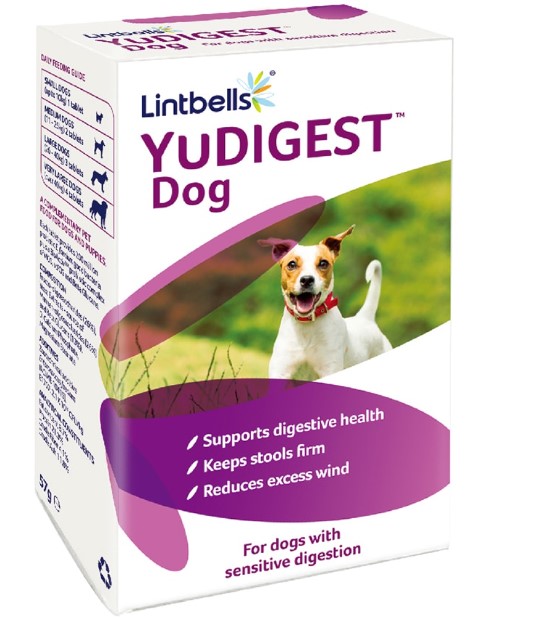 Lintbells YuDIGEST For Dogs With Sensitive Digestion - 120 Tablets