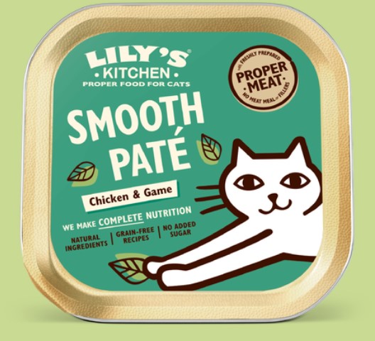 Lily's Kitchen Smooth Paté Chicken & Game for Cats 85g