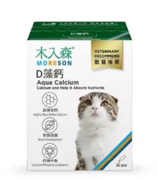 木入森 貓咪D藻鈣 30包