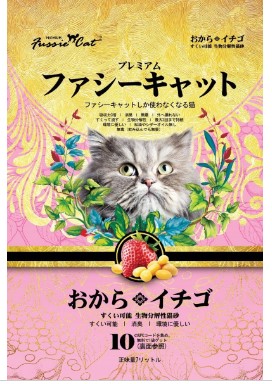 Fussie Cat - 高竇貓 士多啤梨味豆腐貓砂  7L