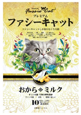 Fussie Cat - Fussie Cat Milk flavored tofu cat litter 7L