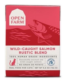 Open Farm - 野生三文魚燉肉貓主食糧 5.5oz